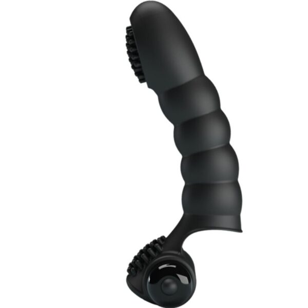 POTENTE - PRETTY LOVE - VIBRADOR DE DEDO ALEXANDER 10 VIBRAÇÕES PRETO