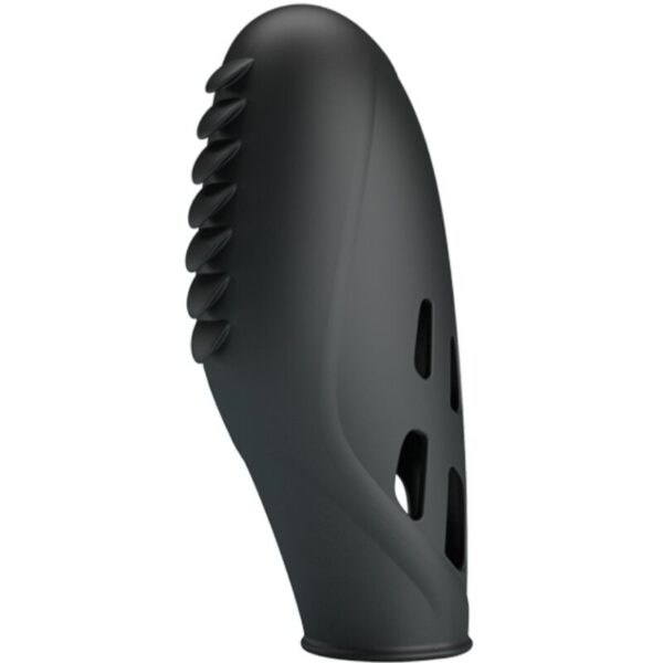POTENTE - PRETTY LOVE - VIBRADOR DE DEDO DE SILICONE GILO PRETO