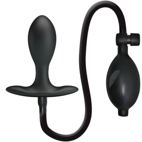 POTENTE - PRETTY LOVE - PLUG ANAL INFLÁVEL PRETO