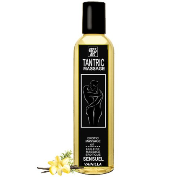 POTENTE - EROS-ART - ÓLEO DE MASSAGEM TNTRICA NATURAL E BAUNILHA AFRODISÍACA 30 ML