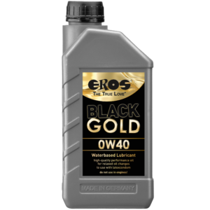 POTENTE - EROS - LUBRIFICANTE  BASE DE GUA BLACK GOLD 0W40 1000 ML