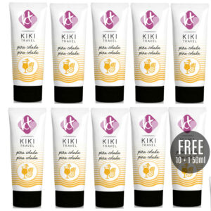 POTENTE - KIKÍ TRAVEL - PINA COLADA LUBRIFICANTE 50 ML 10 + 1 GRÁTIS
