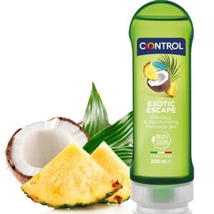 POTENTE - CONTROL - 2 EN 1 MASSAGEM & PRAZER EXÓTICO 200 ML