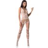 POTENTE - PASSION - MULHER BS058 BODYSTOCK BRANCO TAMANHO ÚNICO