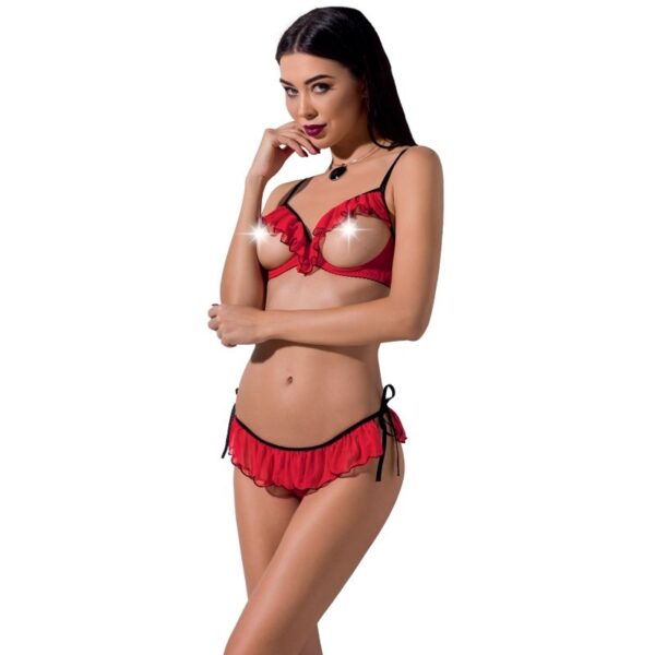 POTENTE - PASSION - CONJUNTO CEREJA MULHER S/M