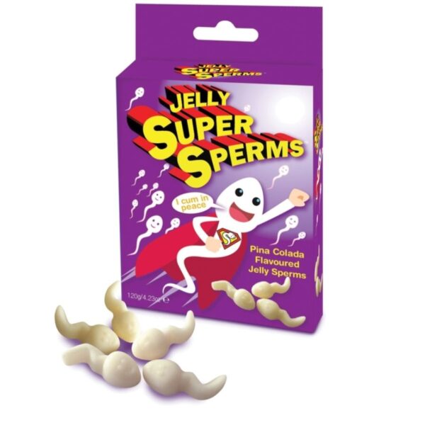 POTENTE - SPENCER & FLEETWOOD - JELLY SUPER SPERM GUMMIES FORM SPERM 120 GR