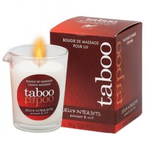 POTENTE - RUF - VELA DE MASSAGEM TABOO PARA ELE JEUX INTERDITS AROMA DE LÍQUEN SELVAGEM