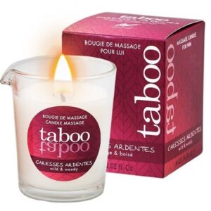POTENTE - RUF - VELA DE MASSAGEM TABOO PARA ELE ACIRCULA ARDENTES FERN AROMA