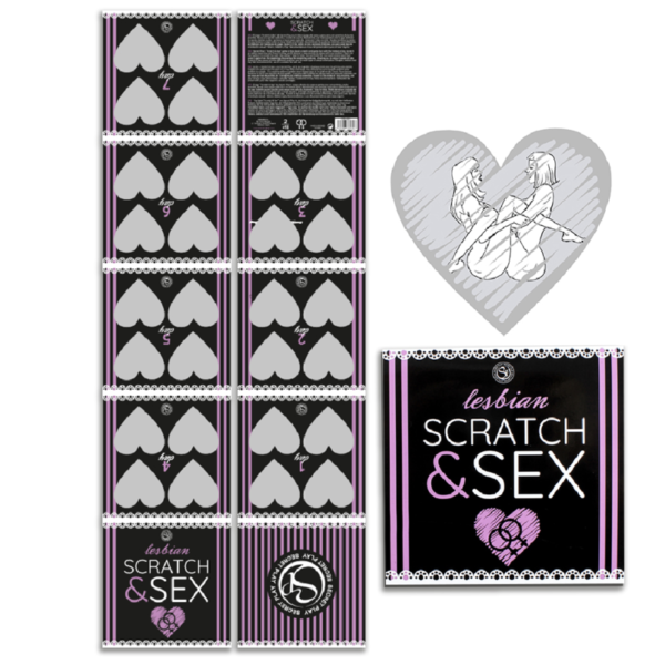 POTENTE - SECRETPLAY - SCRATCH & SEX GAME PARA CASAIS POSIÇÕES LÉSBICAS (ES/EN/FR/PT/DE)