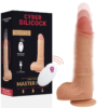 POTENTE - CYBER SILICOCK - CONTROLE REMOTO REALÍSTICO MASTER HUCK 20.9 CM -O- 4 CM
