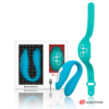 POTENTE - WEARWATCH - VIBRADOR WATCHME DE TECNOLOGIA DUPLA INDIGO/ÁGUA DO MAR