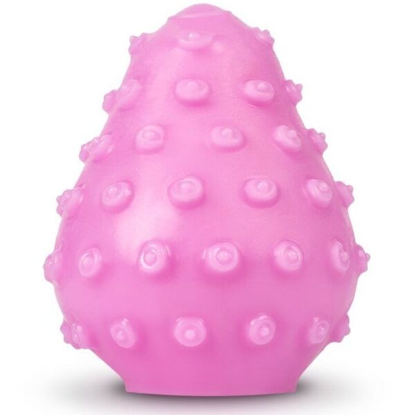 POTENTE - G-VIBE - MASTURBADOR TEXTURADO REUTILIZVEL OVO ROSA