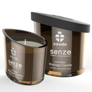 POTENTE - SWEDE - VELA DE MASSAGEM SENZE EUPHORIA - BAUNILHA
