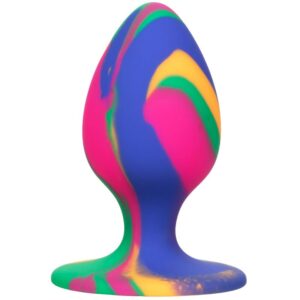 POTENTE - CALEXOTICS - CHEEKY MÉDIO TIE-DYE PLUG ANAL