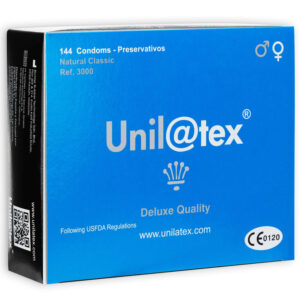 POTENTE - UNILATEX - PRESERVATIVOS NATURAIS 144 UNIDADES