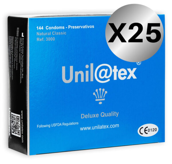 POTENTE - UNILATEX - CONSERVANTES NATURAIS PACK 25 X 144 UNIDADES