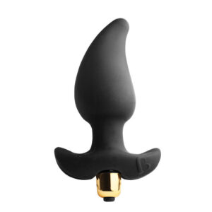 POTENTE - ROCKS-OFF - ESTIMULADOR BUTT QUIVER P-POINT 7 VELOCIDADES PRETO