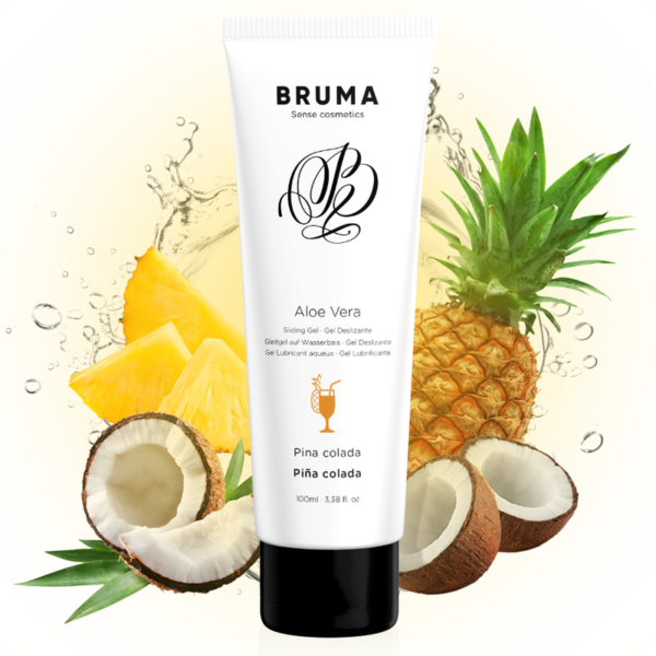 POTENTE - BRUMA - GEL DESLIZANTE DE ALOE VERA SABOR PINA COLADA 100 ML