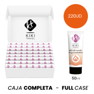 POTENTE - MOQ 220 - KIKÍ TRAVEL LUBRIFICANTE À BASE DE ÁGUA SABOR FRUTAS TROPICAIS - 50 ML