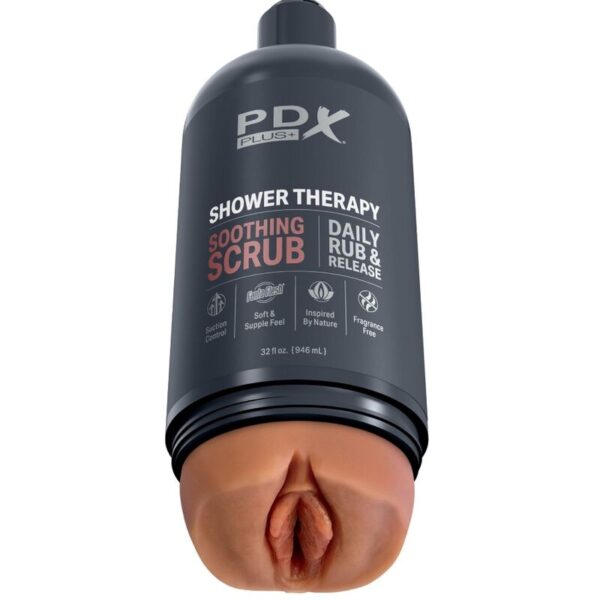 POTENTE - PDX PLUS - STROKER MASTURBATOR DISCREET GARRAFA DESIGN CALMANTE SCRUB CANDY SHAMPOO