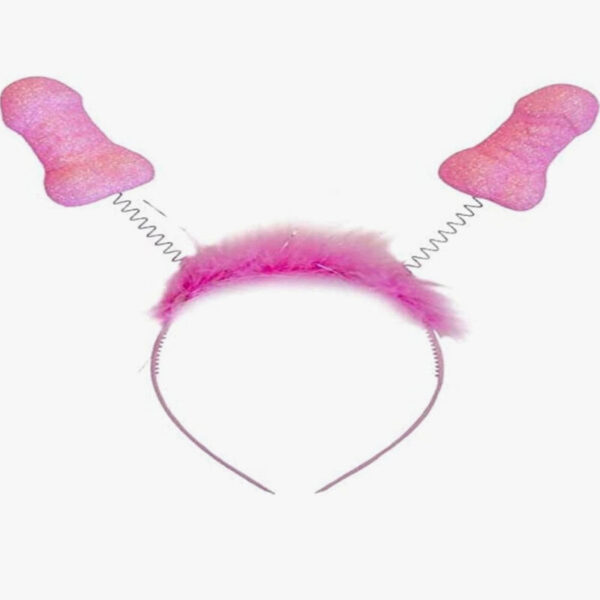 POTENTE - DIABLO PICANTE - 6 UNIDADES ANTENAS PITO ROSA GLITTER
