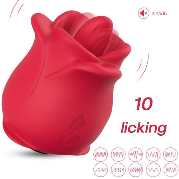 POTENTE - ARMONY - VIBRADOR ROSA VERMELHO