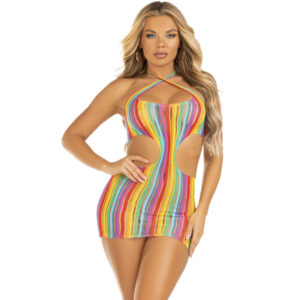 POTENTE - LEG AVENUE - VESTIDO MULTICOLOR