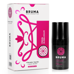 POTENTE - BRUMA - VIBRADOR LÍQUIDO ULTRA DESLIZANTE BUBBLEGUM 15 ML