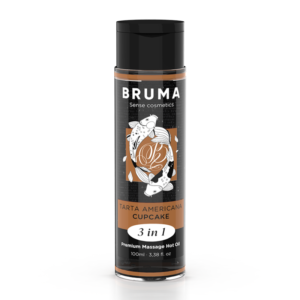 POTENTE - BRUMA - ÓLEO DE MASSAGEM PREMIUM EFEITO CALOR SABOR CUPCAKE 3 EM 1 - 100 ML