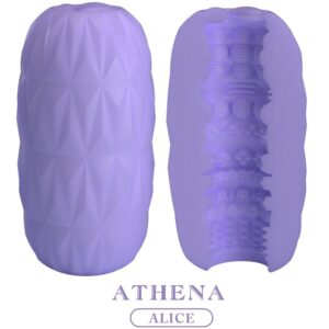 POTENTE - PRETTY LOVE - MASTURBADOR MASCULINO ATHENA ALICE ROXO