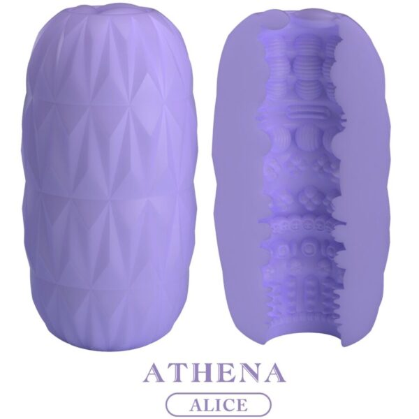 POTENTE - PRETTY LOVE - MASTURBADOR MASCULINO ATHENA ALICE ROXO