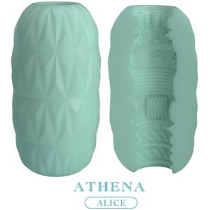 POTENTE - PPRETTY LOVE - MASTURBADOR MASCULINO ATHENA ALICE TURQUESA