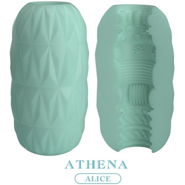 POTENTE - PPRETTY LOVE - MASTURBADOR MASCULINO ATHENA ALICE TURQUESA