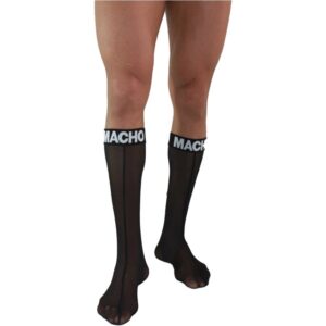 POTENTE - MACHO - MEIAS FINAS TAMANHO ÚNICO PRETO