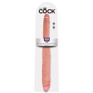 POTENTE - KING COCK DUPLO DILDO NATURAL 40