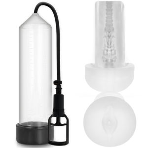 POTENTE - PUMP ADDICTED - RX7 TRANSPARENTE COM MASTURBADOR