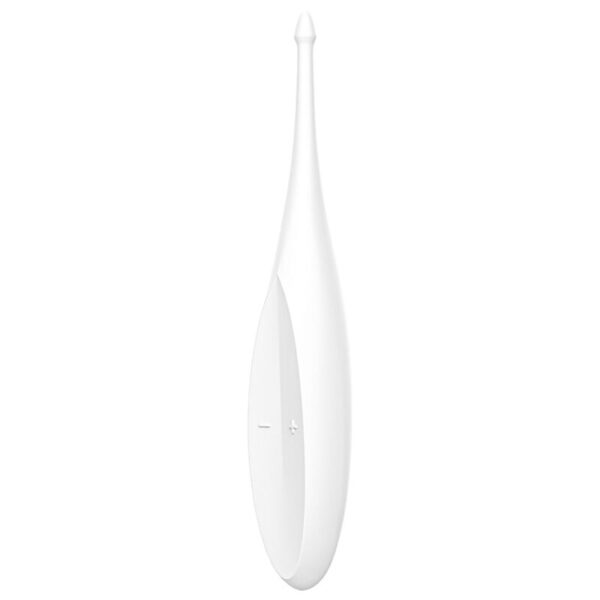 POTENTE - SATISFYER - VIBRADOR TWIRLING FUN TIP BRANCO
