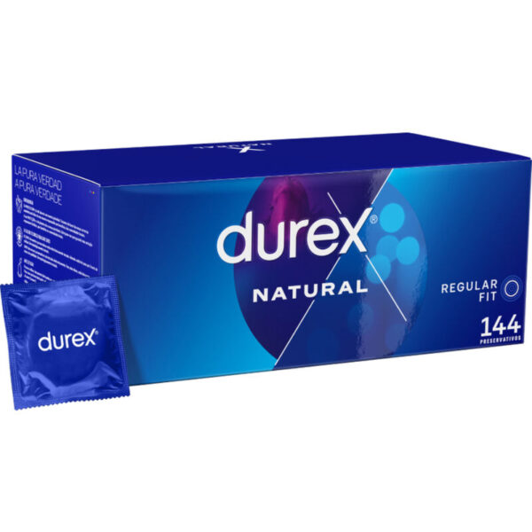 POTENTE - DUREX - NATURAL 144 UNIDADES