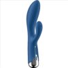 POTENTE - SATISFYER - SPINNING COELHO 1 CLITÓRIS E ESTIMULAO G-SPOT AZUL