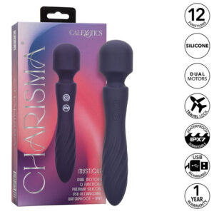 POTENTE - CALEXOTICS - CHARISMA MYSTIQUE MASSAGER DUAL MOTORS 12 FUNÇÕES 20