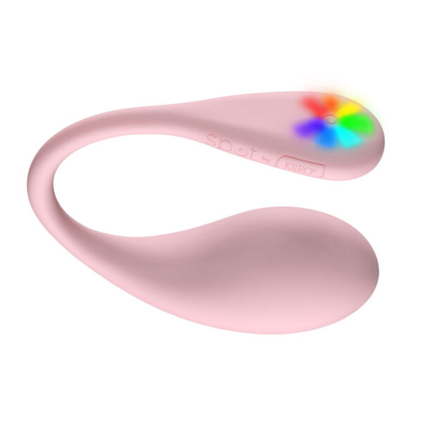 POTENTE - KIIROO - VIBRADOR EM FORMA DE U SPOT KISS ME ROSA