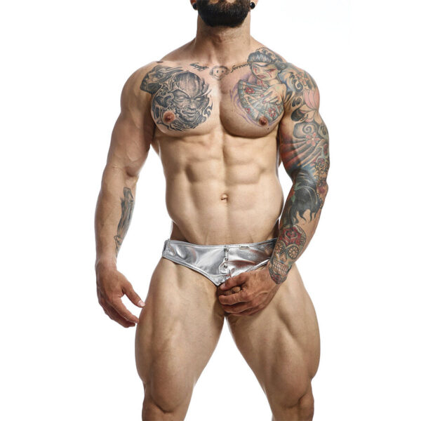 POTENTE - MOB - ANEL PENIANO DNGEON JOCKSTRAP PRATA TAMANHO ÚNICO