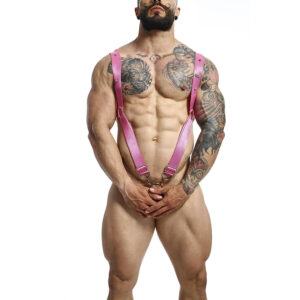 POTENTE - MOB - DNGEON PINK STRAIGHT HARNESS TAMANHO ÚNICO