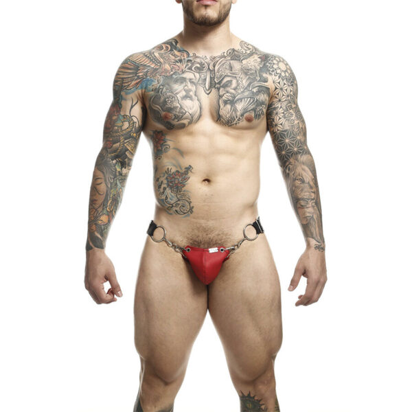 POTENTE - MOB - DNGEON SNAP JOCKSTRAP VERMELHO TAMANHO ÚNICO