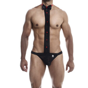 POTENTE - MOB - SMOKING COM TANGA DE RENDA TAMANHO L/XL