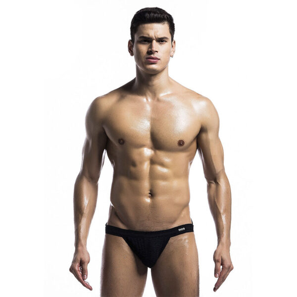 POTENTE - MOB - FETISH JOCKSTRAP SWIMSUMS PRETO TAMANHO G