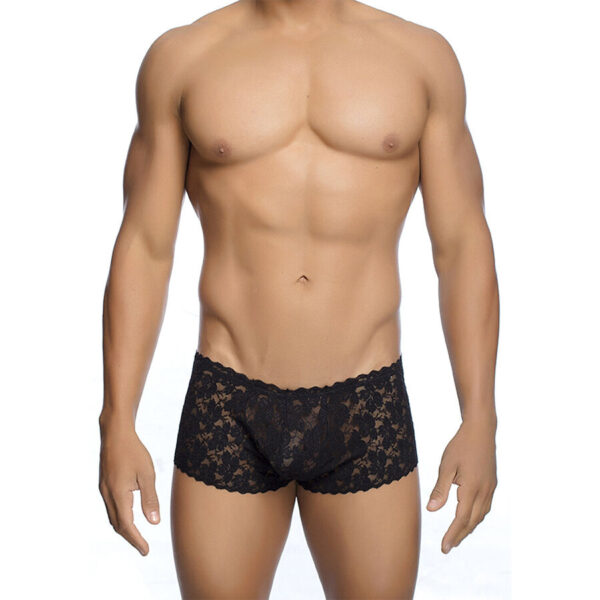 POTENTE - MOB - BOXER DE RENDA PRETA TAMANHO L/XL