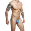 MOB - TANGA DE RENDA AQUA TAMANHO L/XL - Image 2