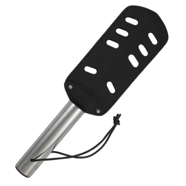 POTENTE - METAL HARD - A P COURO ORIGINAL E METAL - COM FUROS