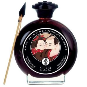POTENTE - SHUNGA - PINTURA CORPORAL DE CHOCOLATE